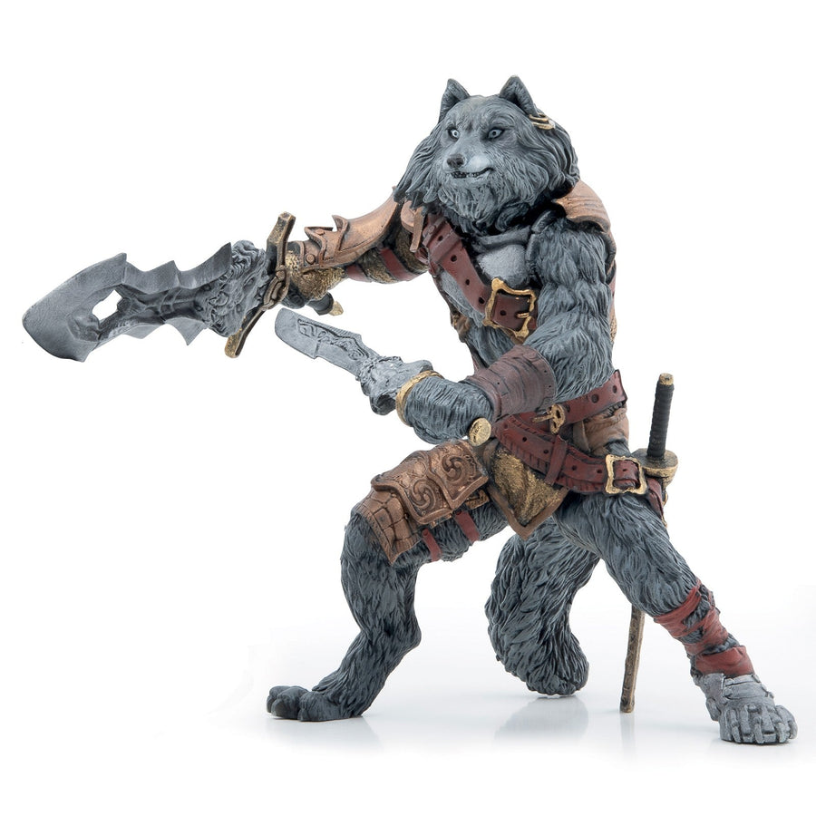 Figurine Mutant loup Papo en PVC, Collection Fantastique, jouet éducatif idéal pour enfants et collectionneurs