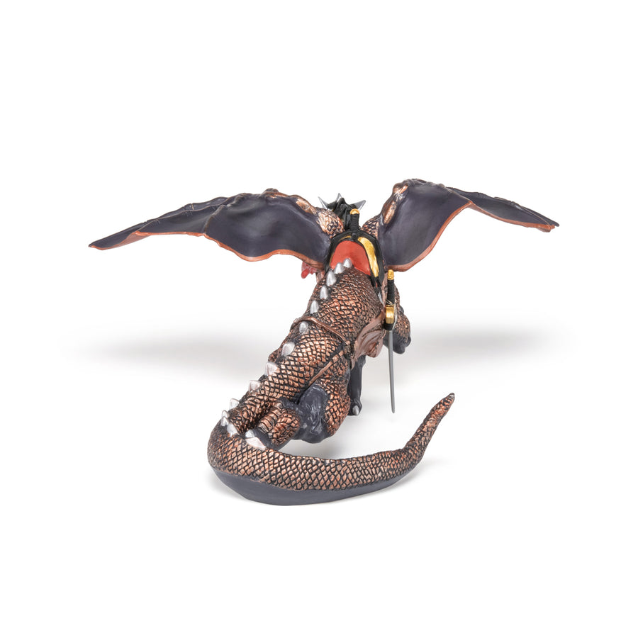 Figurine Dragon des ténèbres Papo en PVC, Collection Fantastique, jouet éducatif idéal pour enfants et collectionneurs