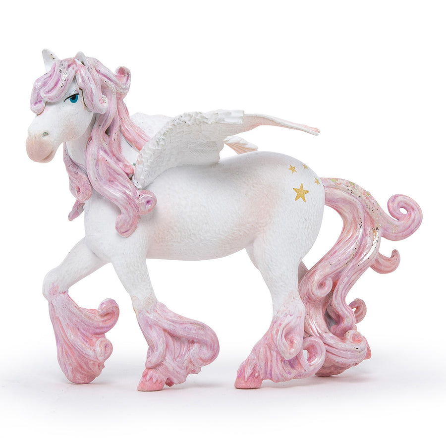 Figurine Pégase enchanté Papo en PVC, Collection Monde enchanté, jouet éducatif idéal pour enfants