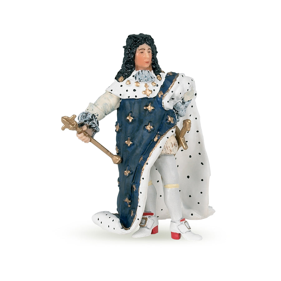 Louis XIV Papo en PVC, Collection Personnage historiques, jouet éducatif idéal pour enfants et collectionneurs