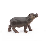 Figurine Bébé hippopotame  Papo en PVC, thème savane, Collection Animaux sauvages, jouet éducatif idéal pour enfants et collectionneurs