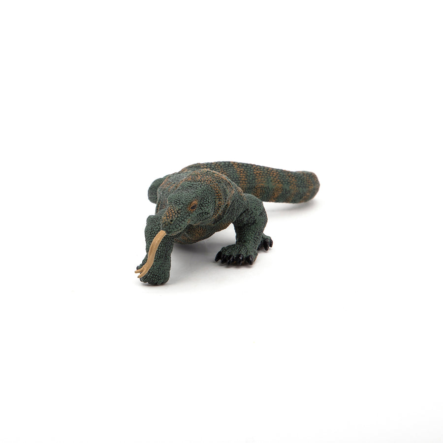Figurine Dragon de Komodo Papo en PVC, thème reptiles, Collection Animaux sauvages, jouet éducatif idéal pour enfants et collectionneurs