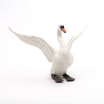 Figurine Cygne blanc Papo en PVC, thème oiseaux, Collection Animaux sauvages, jouet éducatif idéal pour enfants et collectionneurs