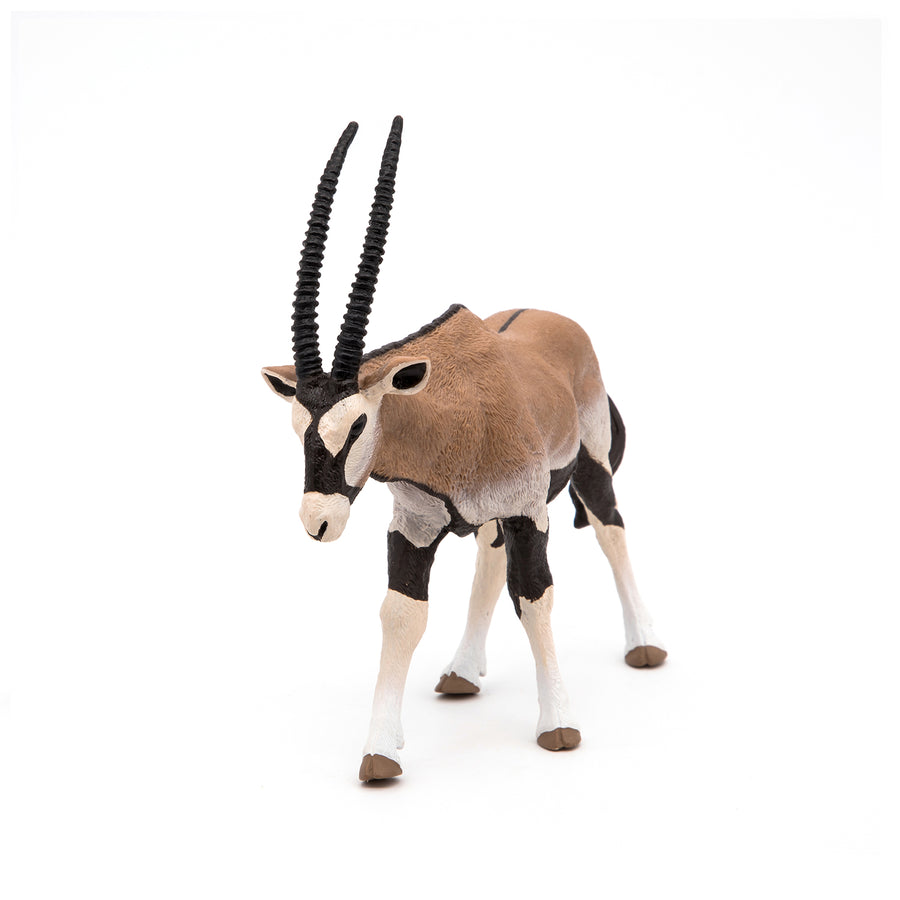 Figurine Antilope oryx Papo en PVC, thème savane, Collection Animaux sauvages, jouet éducatif idéal pour enfants et collectionneurs