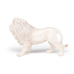 Grand lion blanc Papo en PVC, Collection figurines géantes, jouet éducatif idéal pour enfants