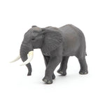 Figurine Éléphant d'Afrique Papo en PVC, thème savane, Collection Animaux sauvages, jouet éducatif idéal pour enfants et collectionneurs