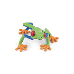 Rainette aux yeux rouges Papo en PVC, Collection Animaux sauvages, jouet éducatif idéal pour enfants et collectionneurs