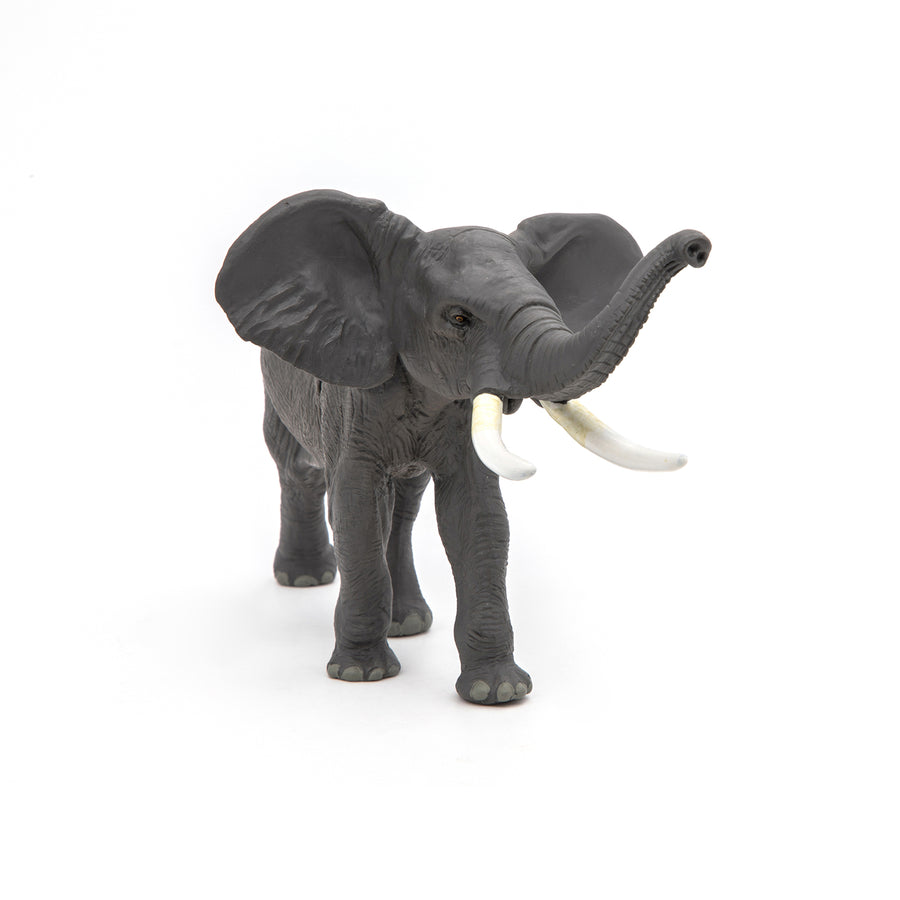 Figurine Éléphant Papo en PVC, thème savane, Collection Animaux sauvages, jouet éducatif idéal pour enfants et collectionneurs