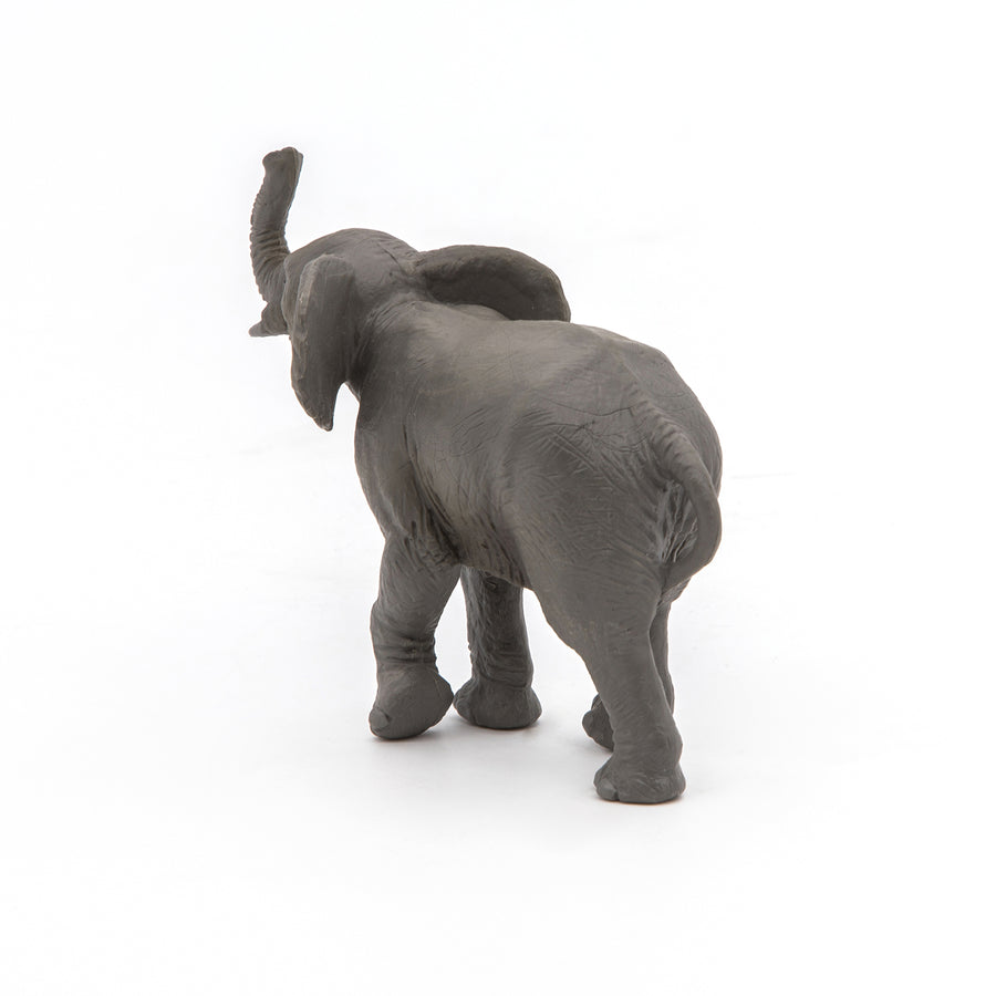 Figurine Jeune éléphant Papo en PVC, thème savane, Collection Animaux sauvages, jouet éducatif idéal pour enfants et collectionneurs