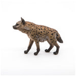 Figurine Hyène Papo en PVC, thème savane, Collection Animaux sauvages, jouet éducatif idéal pour enfants et collectionneurs