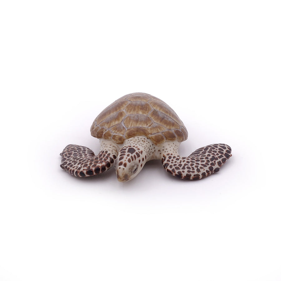 Tortue caouanne Papo en PVC, Collection animaux marins, jouet éducatif idéal pour enfants et collectionneurs
