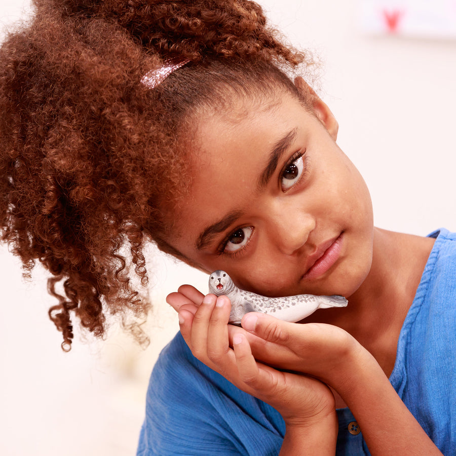 Figurine Phoque Papo en PVC, Collection animaux marins, jouet éducatif idéal pour enfants et collectionneurs