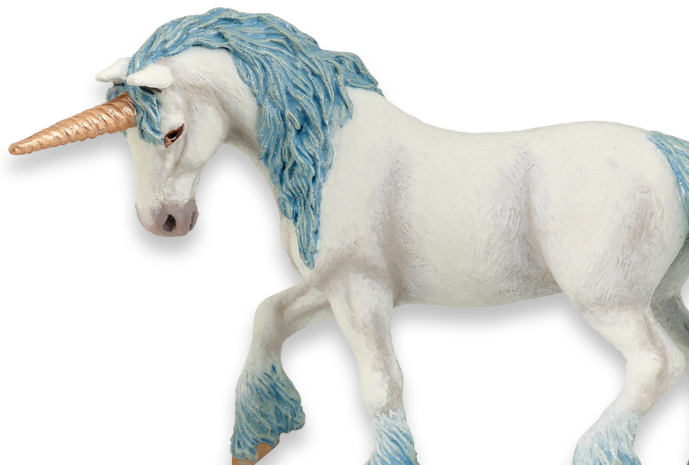 Unicorn and Pegasus figurines